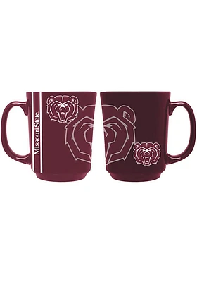 Missouri State Bears 15oz Reflective Ceramic Mug - Red