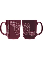 Missouri State Bears 15oz Reflective Ceramic Mug - Red