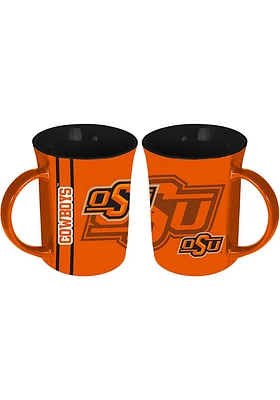 Oklahoma State Cowboys 15oz Reflective Ceramic Mug - Orange
