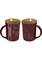 Texas State Bobcats 15oz Reflective Ceramic Mug - Maroon