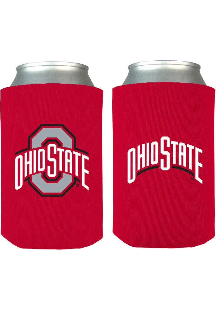 Ohio State Buckeyes 12oz Team Color Coolie - Red