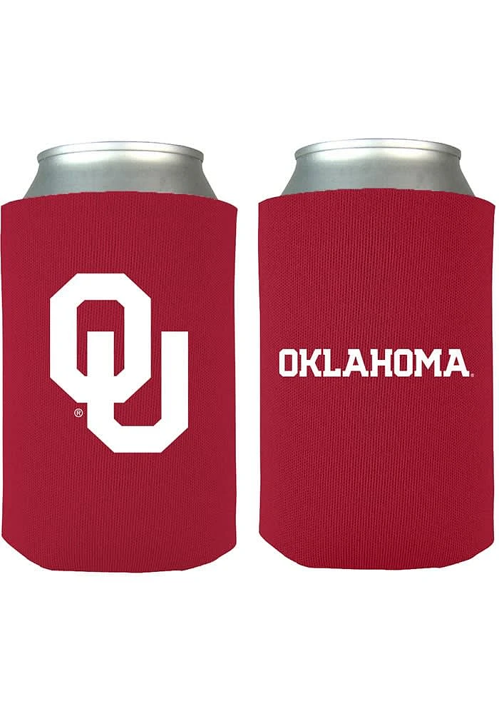 Oklahoma Sooners 12 oz Team Color Coolie