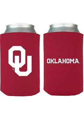 Oklahoma Sooners 12 oz Team Color Coolie