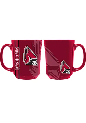 Ball State Cardinals 11oz Reflective Ceramic Mug - Red