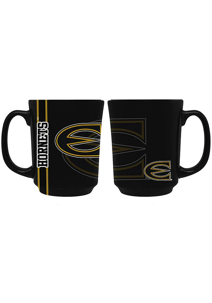 Emporia State Hornets 11oz Reflective Ceramic Mug - Black