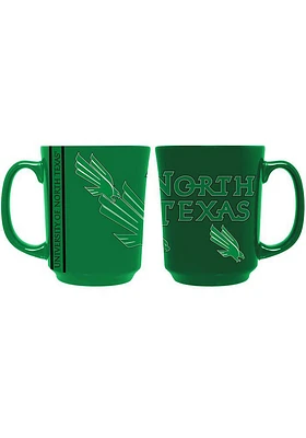 North Texas Mean Green 11oz Reflective Ceramic Mug - Green