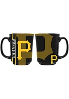 Pittsburgh Pirates 11oz Reflective Ceramic Mug - Black