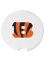 Cincinnati Bengals Ceramic 2 Pack Car Coaster - White