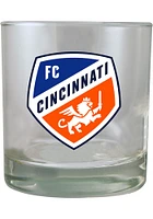 FC Cincinnati 8.45oz Rock Glass - White