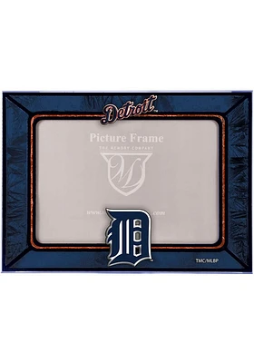 Detroit Tigers 6.5x9 inch Horizontal Art Glass Picture Frame