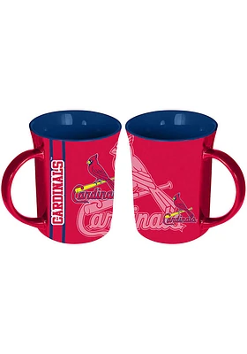 St Louis Cardinals 15oz Reflective Ceramic Mug - Navy Blue