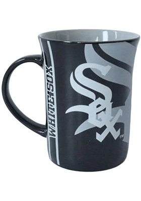 Chicago White Sox 15oz Reflective Ceramic Mug - Black