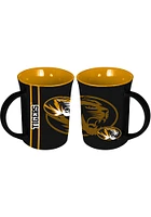 Missouri Tigers 15oz Reflective Ceramic Mug - Black