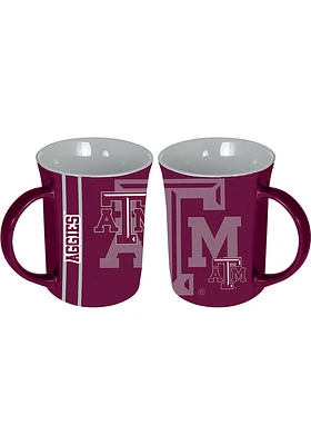 Texas A&M Aggies 15oz Reflective Ceramic Mug - Burgundy