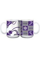 K-State Wildcats 15oz Ugly Sweater Ceramic Mug - Purple