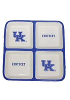 Kentucky Wildcats 4 Section Serving Tray