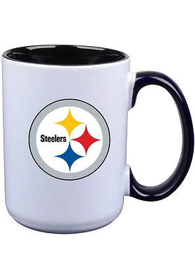 Pittsburgh Steelers 15oz Inner Color Ceramic Mug