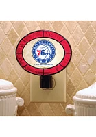 Philadelphia 76ers Art Glass Night Light