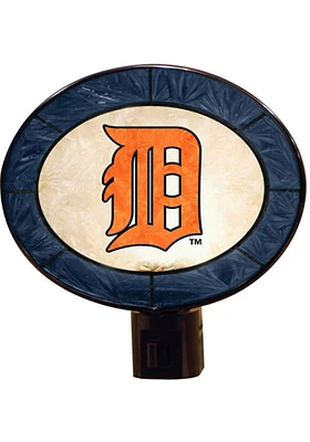 Detroit Tigers Art Glass Night Light