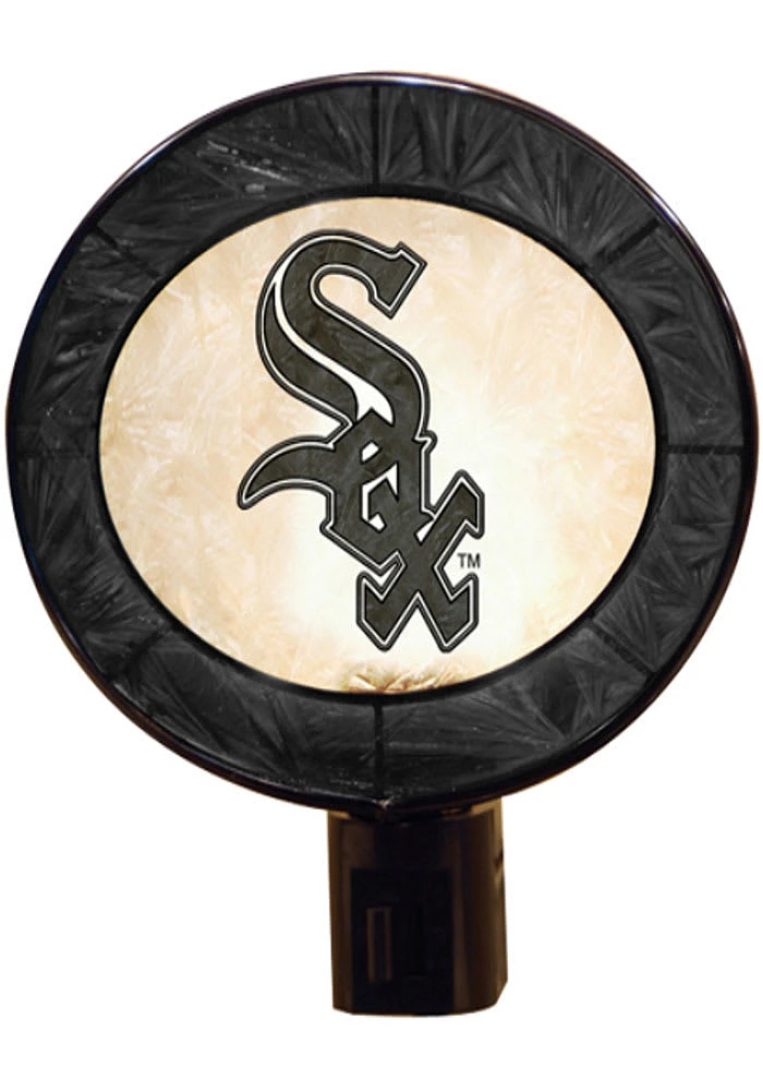 Chicago White Sox Art Glass Night Light