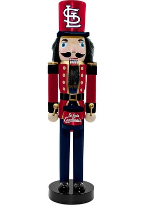 St Louis Cardinals 14 Inch Nutcracker Decor