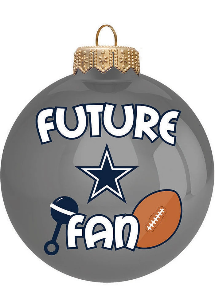 Dallas Cowboys Future Fan Ornament - Blue