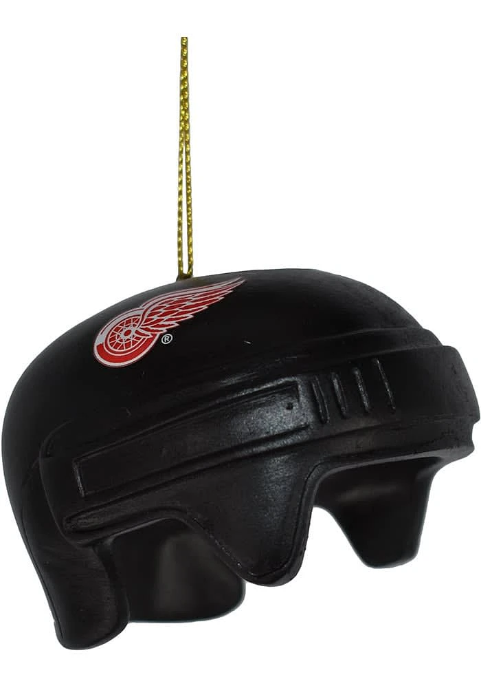 Detroit Red Wings Helmet Ornament - Red