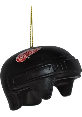 Detroit Red Wings Helmet Ornament - Red