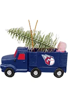 Cleveland Guardians Truck with Tree Ornament - Red