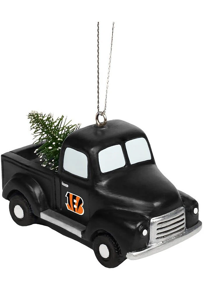 Cincinnati Bengals Truck with Tree Ornament