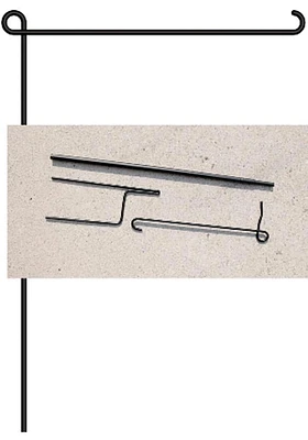 Local Gear 3 Piece Garden Stake Flag Supplies
