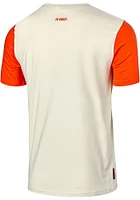 FC Cincinnati White Color Block Short Sleeve Fashion T Shirt