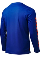 FC Cincinnati Blue Left Chest Sleeve Hits Long Fashion T Shirt