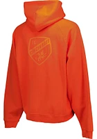 FC Cincinnati Mens Orange Tonal Oversized Long Sleeve Hoodie