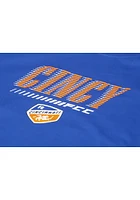 FC Cincinnati Blue Stack Wordmark Short Sleeve T Shirt