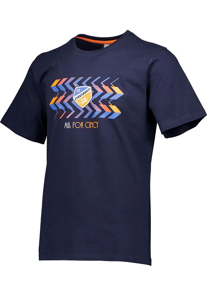 FC Cincinnati Navy Blue Community Short Sleeve T Shirt