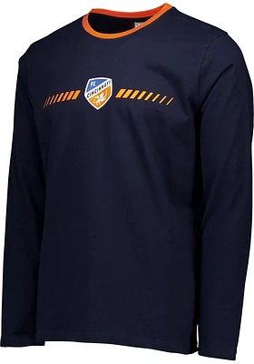 FC Cincinnati Navy Blue Ring Long Sleeve T Shirt