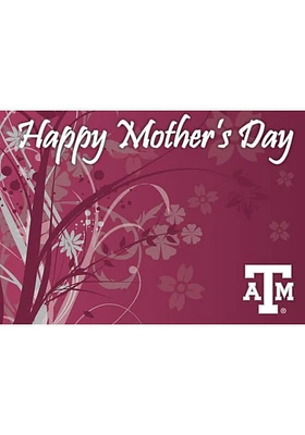 Texas A&M Aggies Mothers Day Card - Red