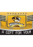 Missouri Tigers Gift Card Card