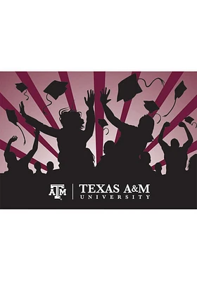 Texas A&M Aggies Graduation Card - Red