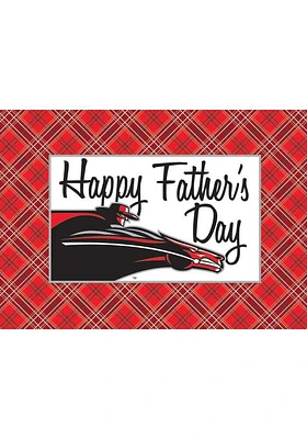 Texas Tech Red Raiders Fathers Day Card - Red