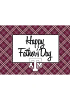 Texas A&M Aggies Fathers Day Card - Red