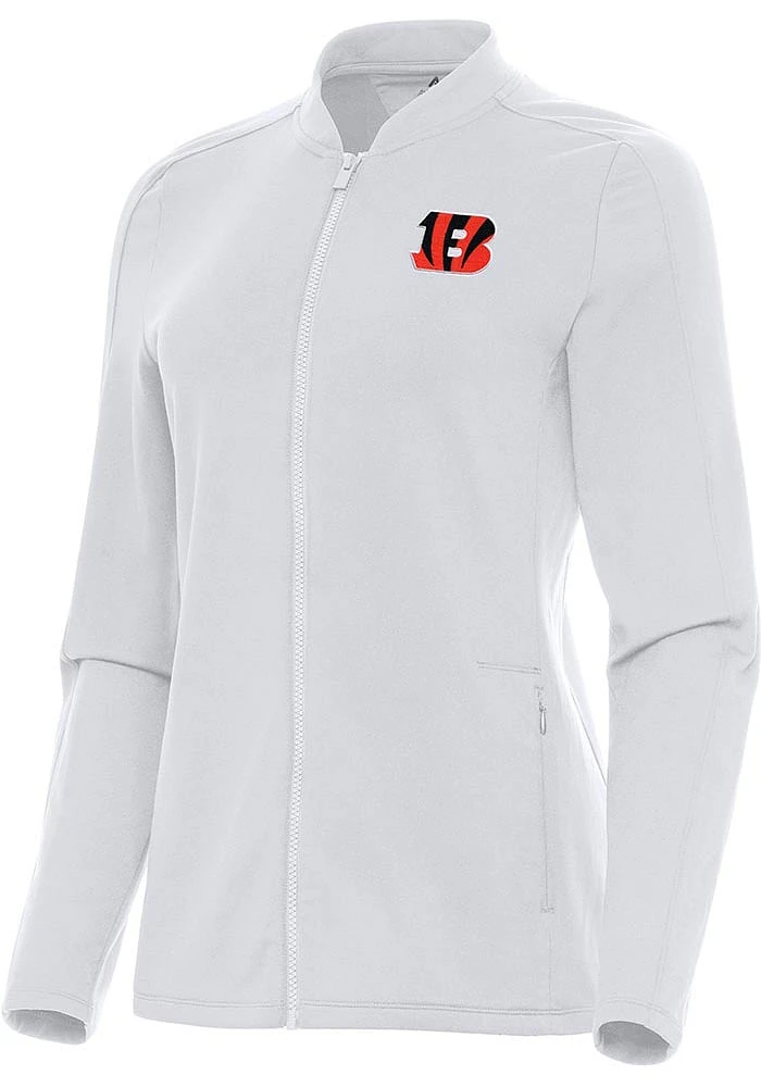 Antigua Cincinnati Bengals Womens Continual Light Weight Jacket