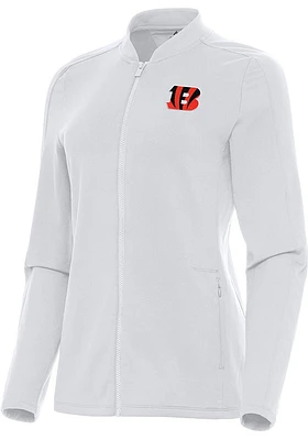 Antigua Cincinnati Bengals Womens Continual Light Weight Jacket