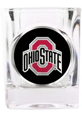 Ohio State Buckeyes 2oz Square Emblem Shot Glass