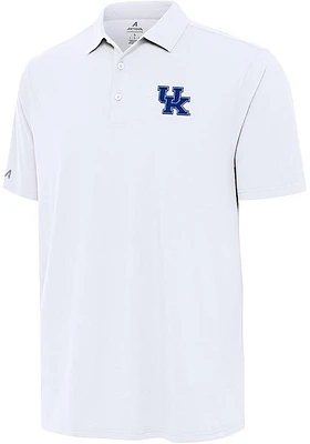 Antigua Kentucky Wildcats Mens Era Short Sleeve Polo