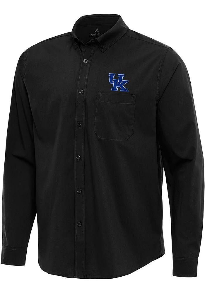 Antigua Kentucky Wildcats Mens Flight Long Sleeve Dress Shirt