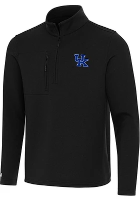 Antigua Kentucky Wildcats Mens  Insider Long Sleeve Qtr Zip Pullover