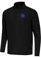 Antigua Kentucky Wildcats Mens Intent Long Sleeve Qtr Zip Pullover