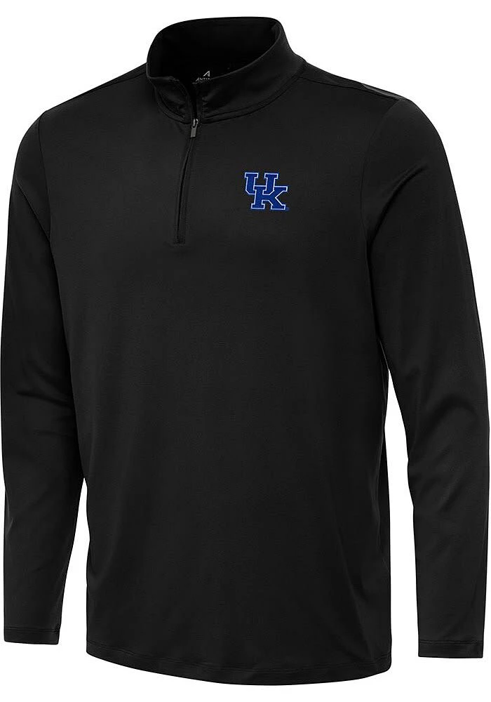 Antigua Kentucky Wildcats Mens Reprocess Recycled Long Sleeve 1/4 Zip Pullover